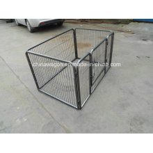 Cage en métal Animal House Dog Crate Four Side